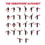 Personalised Semaphore T Shirt, thumbnail 8 of 9
