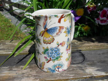 Half Pint Jug In Oriental Garden Design, 6 of 6