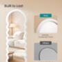 Wavy Floor Mirror Full Body, thumbnail 3 of 6