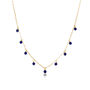Lapis Lazuli September Birthstone Necklace, thumbnail 3 of 7