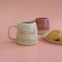 Hot Stuff Handmade Ceramic Mug, White Or Pink, thumbnail 1 of 8