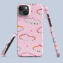 Pink Swiftie Friendship Bracelets Phone Case For iPhone And Samsung, thumbnail 1 of 4