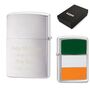 Personalised Ireland Flag Zippo Lighter, thumbnail 2 of 4