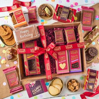 Happy Birthday Seriously Good Large Chocolate Hamper, 10 of 10