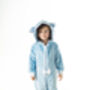 Winter Snow Forest Onesie In Super Soft Fleece, thumbnail 1 of 4