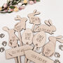 Wooden Easter Egg Hunt Kit – Reusable Garden Signs Set, thumbnail 4 of 6