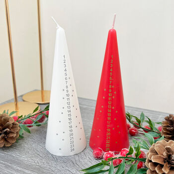 Christmas Advent Candle And Advent Calendar Countdown, 5 of 5