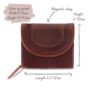 Small Brown Leather Purse, thumbnail 4 of 4