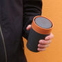 Circular Leakproof And Lockable Reusable Cup 8oz Orange, thumbnail 1 of 8