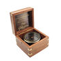 Personalised Heritage Gimbal Compass Gift With Wooden Box, thumbnail 1 of 12