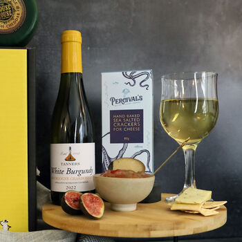 Classic White Wine And Cheese Hamper, 2 of 2