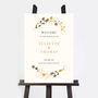 Wildflowers Wedding Welcome Sign, thumbnail 2 of 3