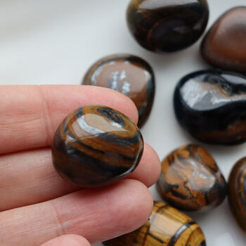 Citrine And Tiger’s Eye Manifestation Crystal Set, 2 of 6