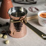 Hammered Solid Copper Turkish Coffee Pot – 250ml, thumbnail 5 of 6