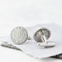 Personalised Coordinate Cufflinks With Secret Message, thumbnail 1 of 5