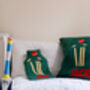Cricket Personalised Cushion, thumbnail 4 of 4
