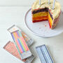Long Patterned Birthday Cake Celebration Candles, thumbnail 3 of 8