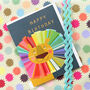 Mini Lion Birthday Card, thumbnail 5 of 5