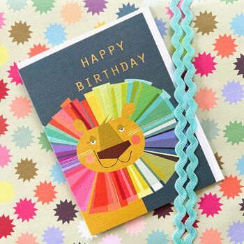 Mini Lion Birthday Card, 5 of 5