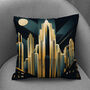 Urban Horizons Art Deco Hand Made Cushions Design Two, thumbnail 7 of 8