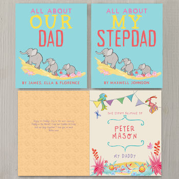 All About Dad Personalised Book, 3 of 9