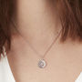 Mini Purity Mandala Necklace For Happiness, thumbnail 2 of 4
