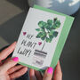 Plant Lady Card, thumbnail 1 of 5