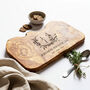 Personalised Wedding Gift Chopping Board, thumbnail 1 of 8