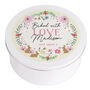 Personalised Spring Florals Cake Tin, thumbnail 4 of 5
