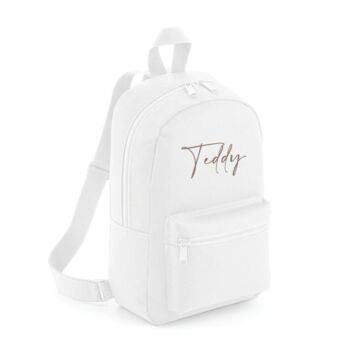 Personalised Small Toddler Childrens Unisex Backpack, 2 of 7