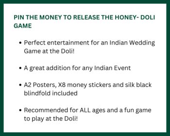 Pin The Money To Release The Honey Asian Doli Game, 5 of 6