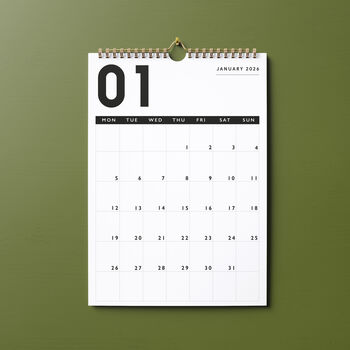 The 2026 Edit Wall Calendar, 3 of 4