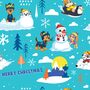 'Paw Patrol' Christmas Wrapping Paper For Boys, thumbnail 2 of 2
