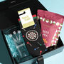 Darts Pint Glass, Socks And Snacks Gift Set, thumbnail 6 of 6