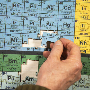 The Periodic Table Of Elements Wooden Jigsaw Puzzle, 3 of 7
