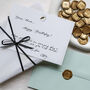 Quill Luxury Gold Foiled Notecard Set, thumbnail 3 of 3