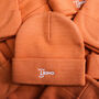 Bright Orange Colourful Beanie Supporting Homelessness, thumbnail 2 of 3