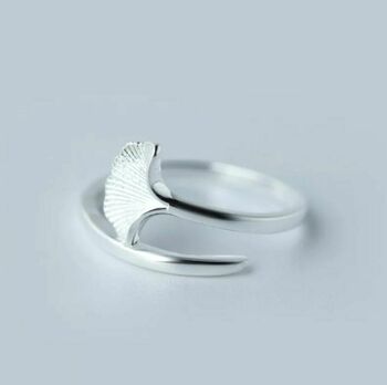Sterling Silver Sound Of The Sea Ring, 2 of 10