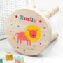 Personalised Kid’s Lion Wooden Stool, thumbnail 1 of 5