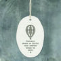 Distance Means So Little Porcelain Hanging Decoration, thumbnail 1 of 2