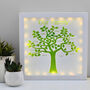 'Our Family' Personalised Family Tree Picture Light, thumbnail 1 of 12