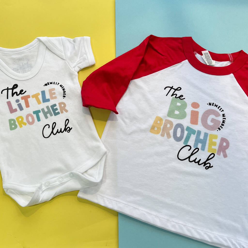 Big/ Little Sister/ Brother Club Sibling Set, 1 of 2