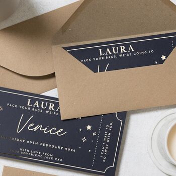 Weekend Away Venice Trip Gift Voucher For Him Or Her, 6 of 9