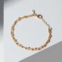 Duo Bead Bracelet Silver Or 18ct Gold Vermeil Plate, thumbnail 5 of 8