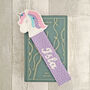 Personalised Unicorn Fabric Bookmark, thumbnail 12 of 12