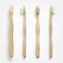Bamboo Toothbrush Four Pack, thumbnail 1 of 6