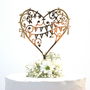 Wedding Cake Topper Mirrored Garden Party, thumbnail 2 of 9