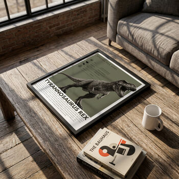 Tyrannosaurus Rex | Dinosaur Art Print, 4 of 8