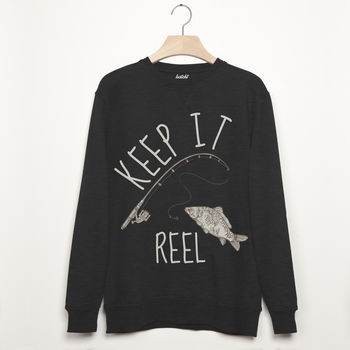 Keep It Reel Men’s Fishing Sweatshirt, 2 of 3