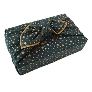 Christmas Reusable Fabric Furoshiki Gift Wrap, 4 of 10